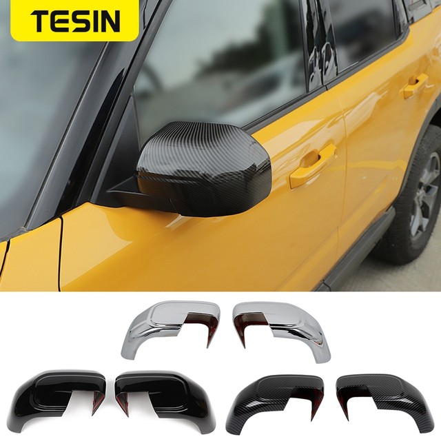 Tesin For Ford Bronco Sport 2021 2022 Car Rearview Mirror Decoration Shell  Cover Trim Stickers Accessories For Maverick 2022+ - Car Stickers -  AliExpress
